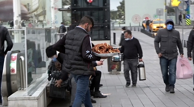 Taksim Meydanı'nda bayılma numarasıyla duygu sömürüsü kamerada