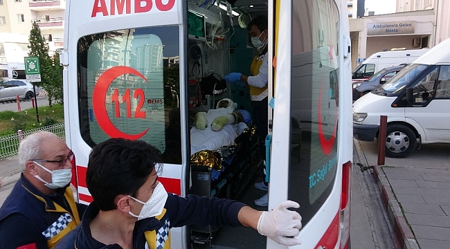 Tamirhanedeki LPG'li otomobilde patlama: 4 yaralı