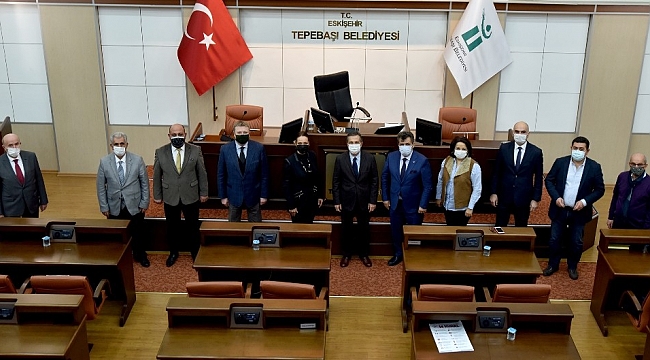 Tepebaşı'nda zor durumdaki esnafa destek