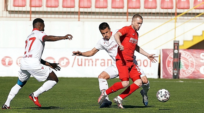 TFF 1. Lig: Ümraniyespor: 2 - Samsunspor: 2