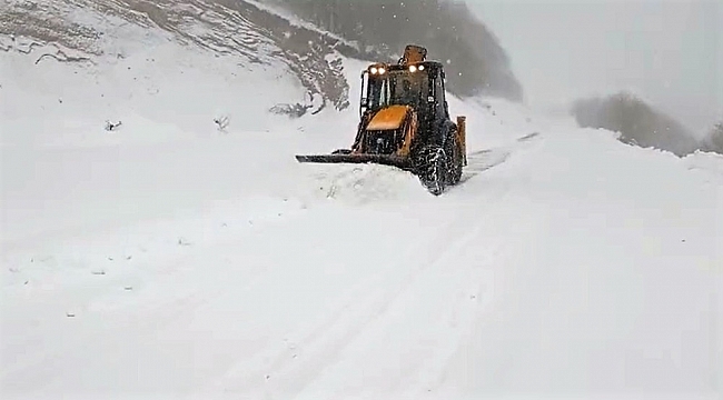 Tokat'ta 50 köy yolu ulaşıma kapandı
