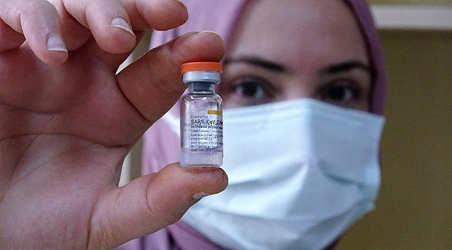 Tokat'ta 8 bin 500 sağlık çalışanına korona aşısı