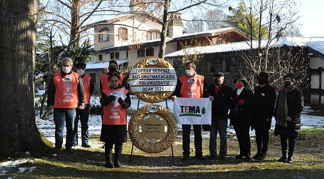 Toprak Dede kurduğu arboretumda anıldı