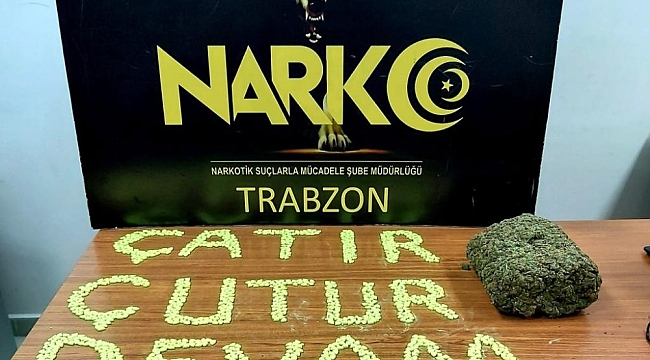 Trabzon'da 2021 yılında da uyuşturucu ile mücadele "çatır çutur devam" ediyor