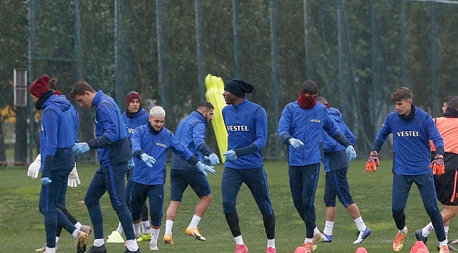 Trabzonspor, Beşiktaş maçı hazırlıklarına başladı