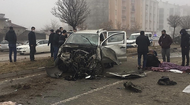 Transit ile pikap çarpıştı: 6 yaralı