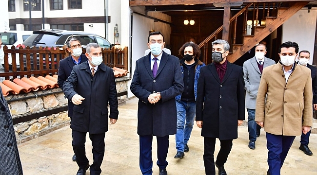 Tüfenkci, Tarihi Yeşilyurt Konaklarını inceledi