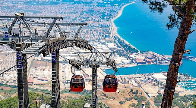 Tünektepe Teleferik'e bakım molası