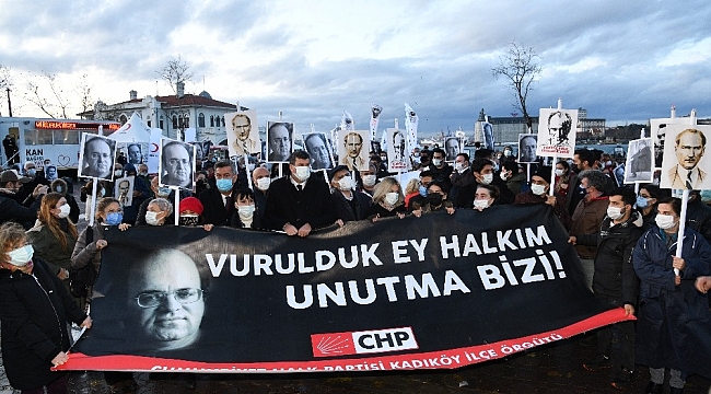 Uğur Mumcu Kadıköy'de anıldı