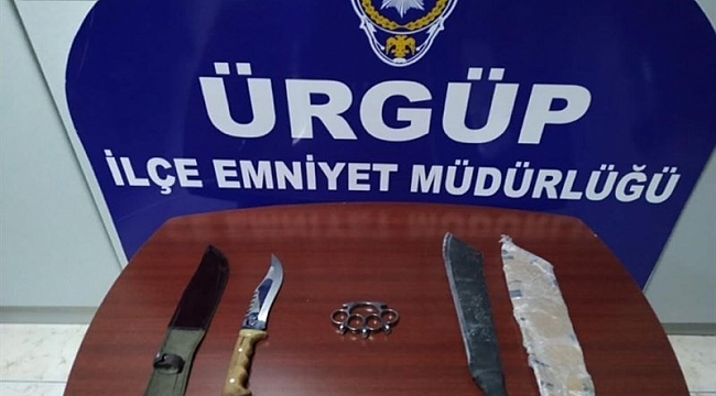 Ürgüp'te aranan bir şahıs yakalandı