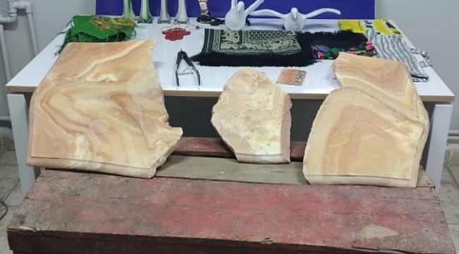 Ürgüp'te hırsızlık şüphelisi 2 kişi yakalandı