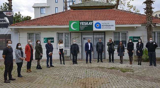Uysal: " Yeşilay'a destek olmaya devam edeceğiz"