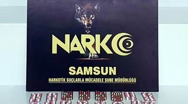 Uyuşturucu hapla yakalanan şahıs gözaltına alındı