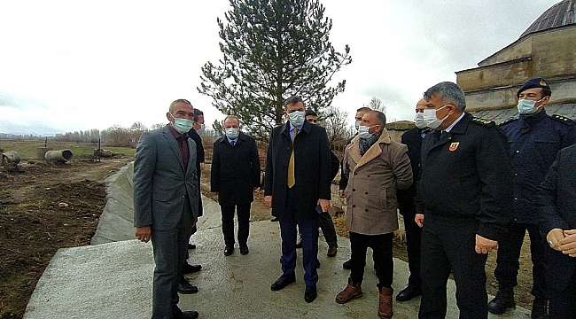 Vali Çiftçi Sungurlu'da incelemelerde bulundu
