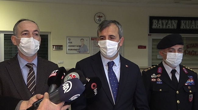 Vali Sezer'den korona virüs açıklaması: "Alınan tedbirlerle vakalar düşüyor"