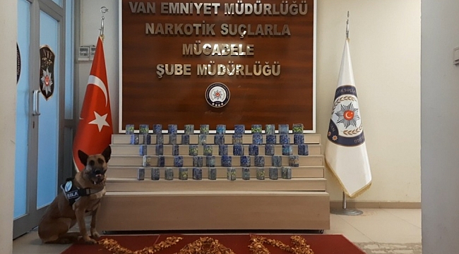 Van'da 28 kilo 700 gram eroin maddesi ele geçirildi