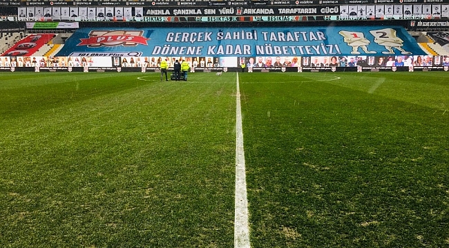 Vodafone Park'ın zemininde sorun yok