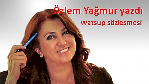 whatsapp sözleşmesi