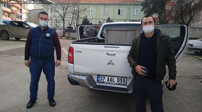 Yaralı halde bulunan karaca tedavi altına alındı