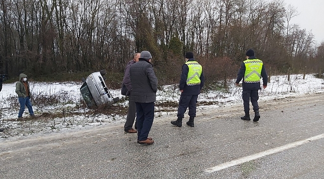 Yasağı delip kazaya karışan 2 kişi cezadan kaçamadı