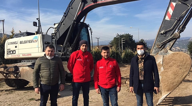 Yeni Küçük Sanayi Sitesi inşaatında çalışmalar hızla devam ediyor