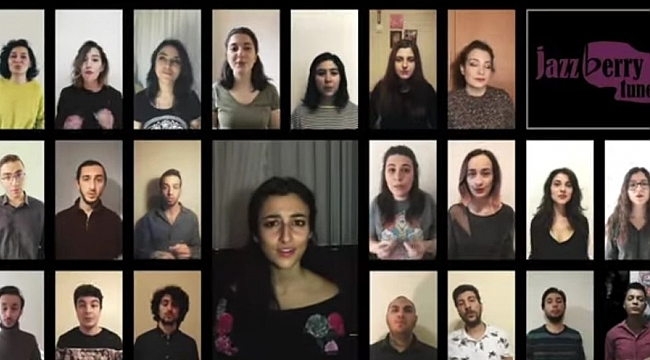 Yeni yıl konseri online yapıldı