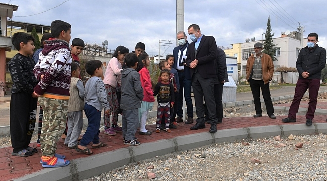 Yenişehir Belediyesi, Deniz Mahallesine yeni bir park yapıyor