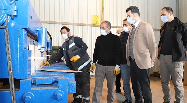 Yenişehir Belediyesi kendi ihtiyacını üretmeye başladı
