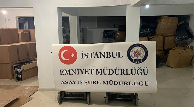 Yerli aşı malzemelerini çalan çete çökertildi