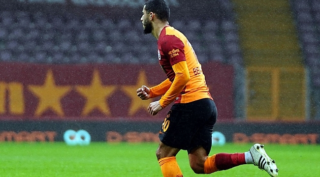 Younes Belhanda, Galatasaray'daki ilk hat-trickini yaptı