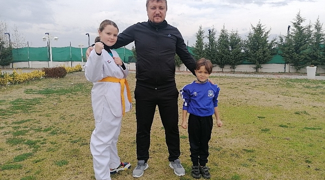 Yunusemreli kardeşlerin spor sevgisi