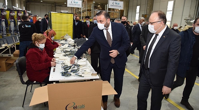 Zonguldak Valisi Tutulmaz, Çaycuma OSB'ye ziyarette bulundu