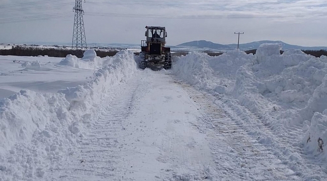 156 köy yolu ulaşıma kapanmıştı, hepsi ulaşıma açıldı