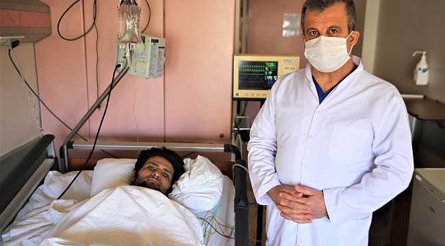 2 ton kalıbın altında kaldı ölmedi hayata tutundu