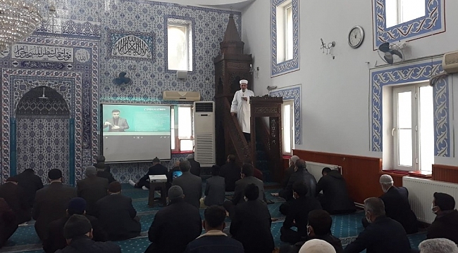 Adıyaman'da engellilere Cuma namazında yeni hizmet