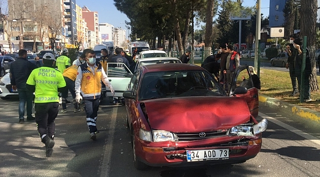 Adıyaman'da zincirleme kaza: 3 Yaralı