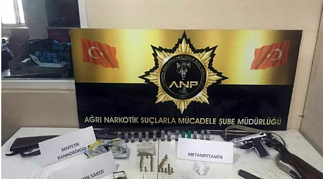Ağrı'da uyuşturucu operasyonu: 7 tutuklama