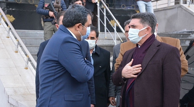 AK Parti Ağrı Milletvekili Çelebi'den, Başkan Balcı' ya 'hayırlı olsun' ziyareti