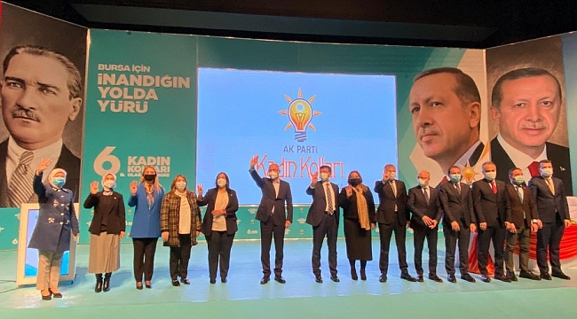 AK Parti Bursa 6. Olağan İl Kadın Kolları Kongresi gerçekleştirildi!