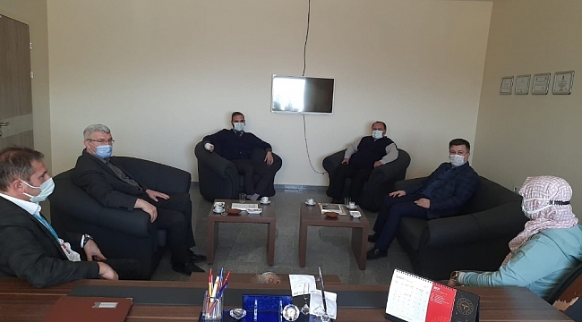 AK Parti Emet İlçe Başkanı Ciner'den hastane ziyareti