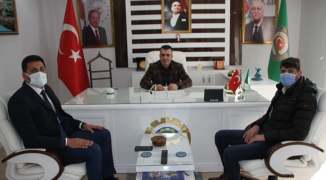 AK Parti Gençlik Kollarından Başkan Kılıç'a ziyaret
