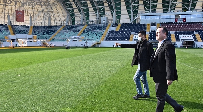 Akhisar'ın zemini federasyondan tam not aldı