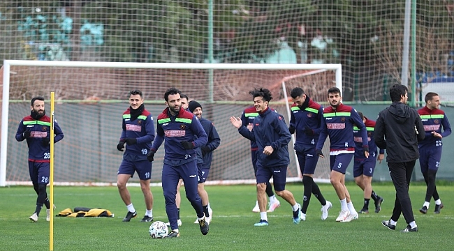 Alanyaspor, Galatasaray maçı hazırlıklarına başladı