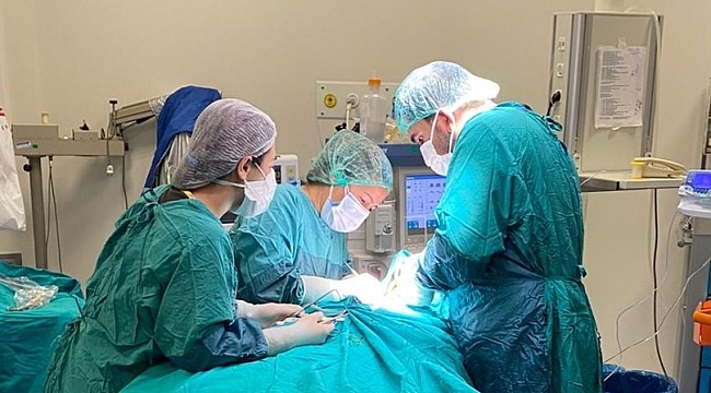 ALKÜ'de genel anestezi altında ilk ameliyat gerçekleşti