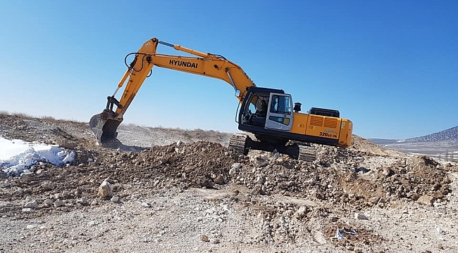 Altıntaş Zafer OSB'de altyapı çalışmaları