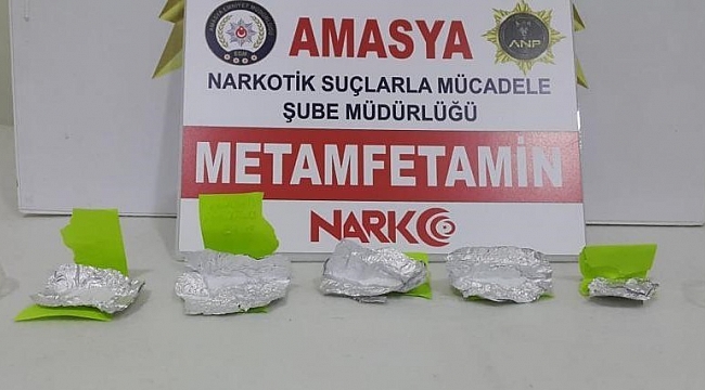 Amasya'da uyuşturucu operasyonu: 7 gözaltı