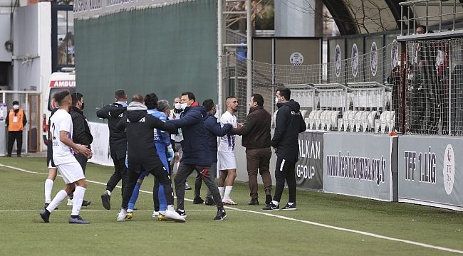 Ankara Keçiörengücü - Samsunspor maçı sonrası gerginlik!