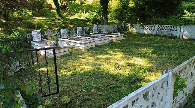 Annesinin mezarını yerinde bulamayınca şok oldu