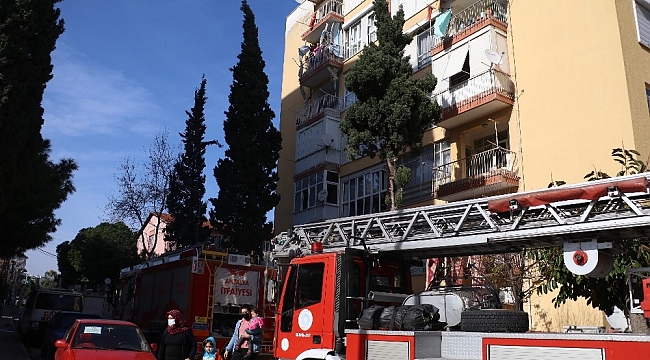 Antalya'da aspiratör yangını korkuttu