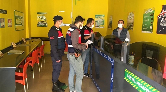 Antalya'da jandarmadan 483 personelle bahis ve kumar denetimi